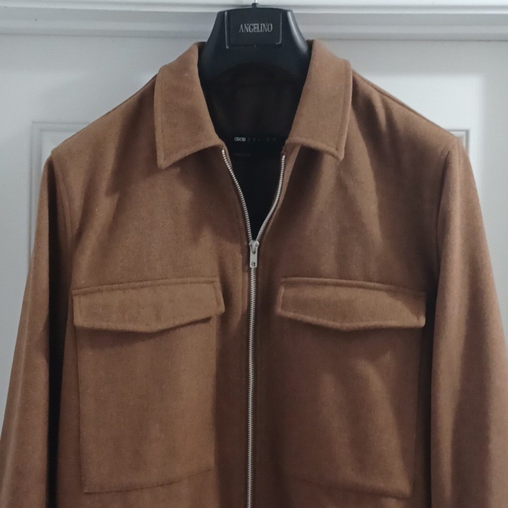 ASOS Brown Bomber Jacket, L